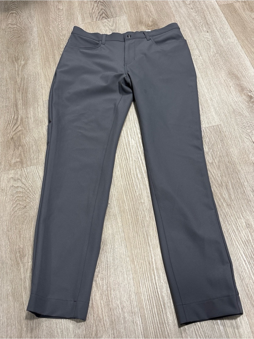 State & Liberty Pants Mens 33x30 Gray Tech Chino Performance Stretch 5 Pocket